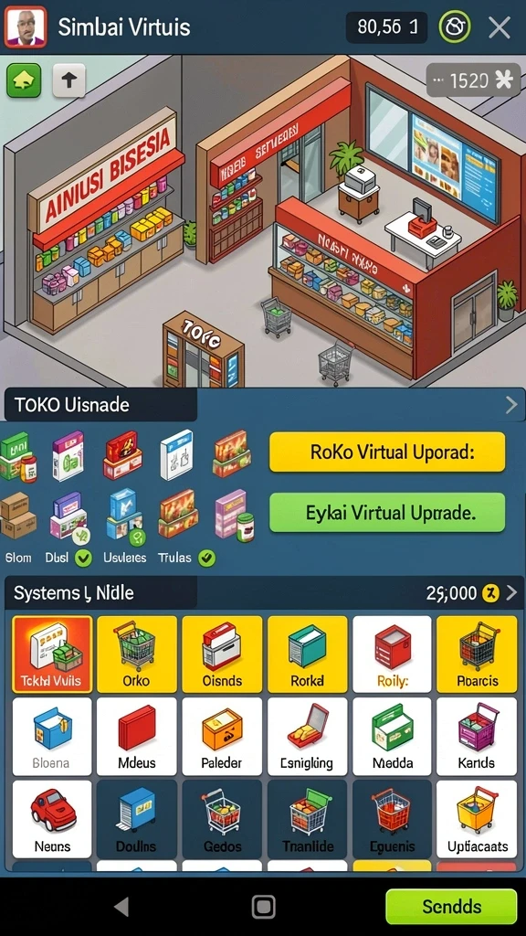 a7777 - Screenshot menampilkan karakter utama dalam petualangan.