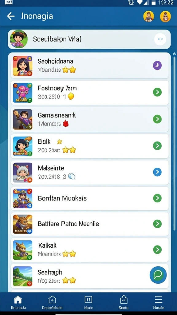 bigmsg - Fitur grup pesan dengan tema khusus dalam aplikasi.