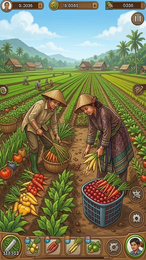 g668 - Tangkapan layar menunjukkan karakter utama dalam aksi menaklukkan musuh.