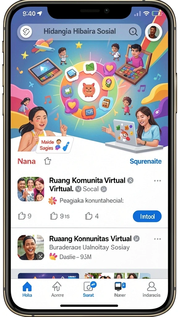 garitoto - Tampilan grafis yang menawan dan penuh warna.