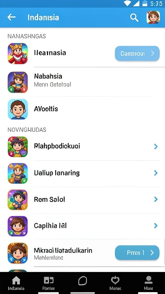 hebat777 - Tangkapan layar menampilkan grafis yang memukau dan karakter unik.