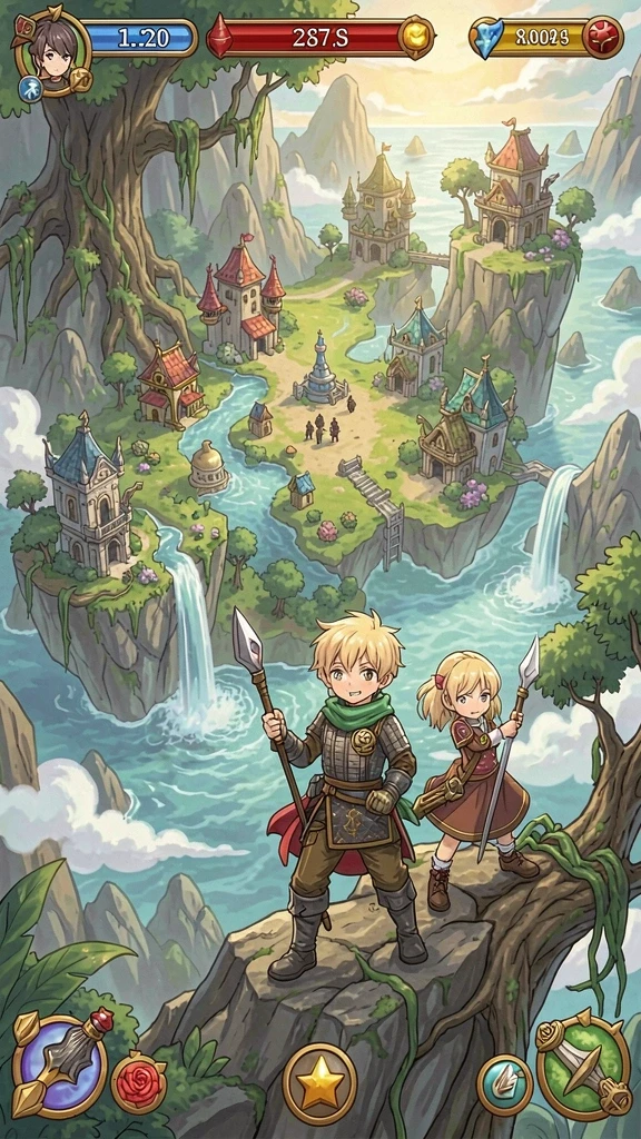 ratudewi - Screenshot 2: Tangkapan layar dari dunia fantasi yang menakjubkan.