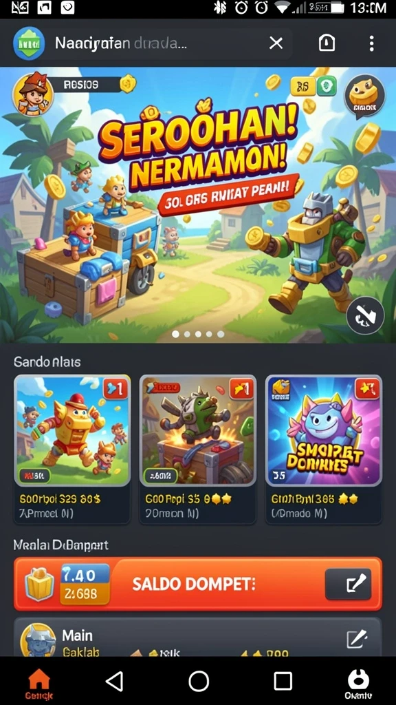 rsnok - Desain level yang penuh warna dan imersif.